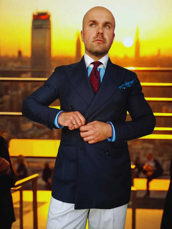 The Bold Stripe: Why Statement Shirts Work Best When Hinted, Not Shouted