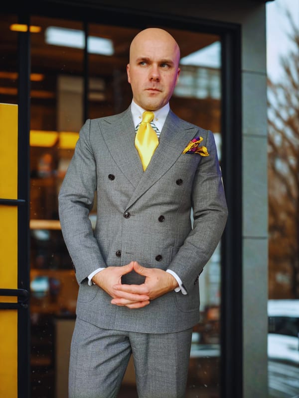Yellow: The Colour of Unapologetic Optimism — A Sartorial Rebellion Against the Grey